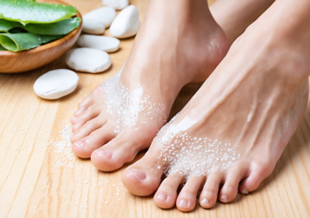 découvrez le peeling pieds lovaskin, la solution express pour des pieds doux et sublimés en moins de 2 minutes. adoptez la révolution beauté rapide et efficace dès aujourd'hui !