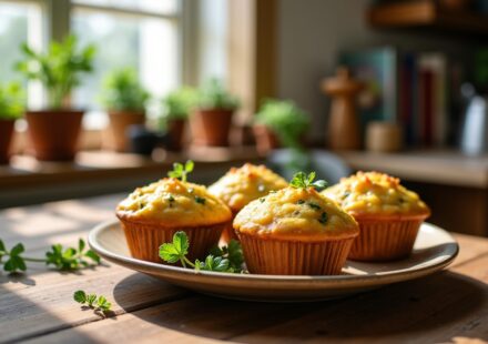 Muffins courgette et gruyère : la recette simple et gourmande pour des apéros tout en douceur