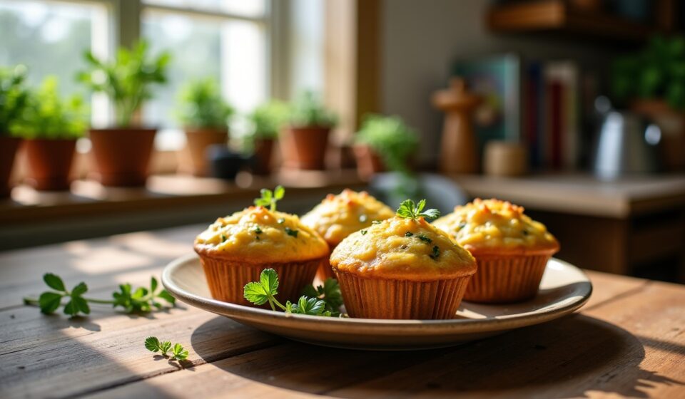 Muffins courgette et gruyère : la recette simple et gourmande pour des apéros tout en douceur